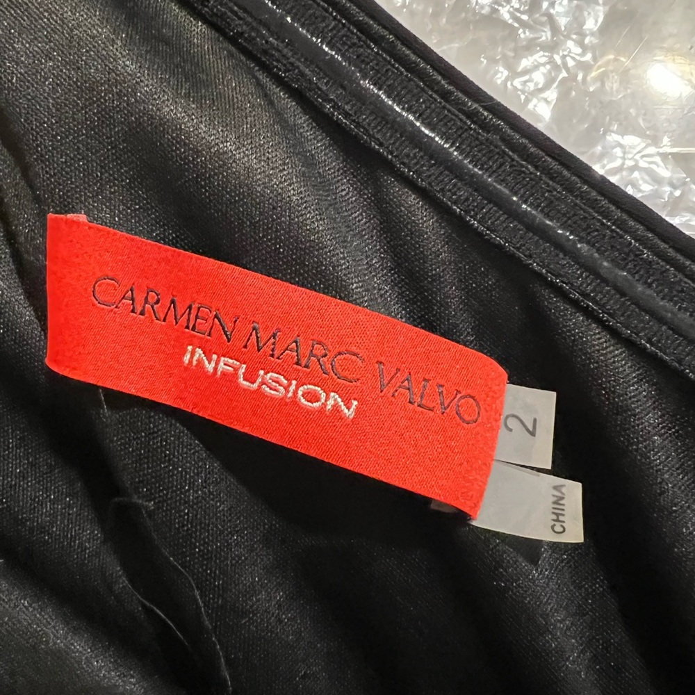 NWT Carmen Marc Valvo dress - Picture 8 of 11